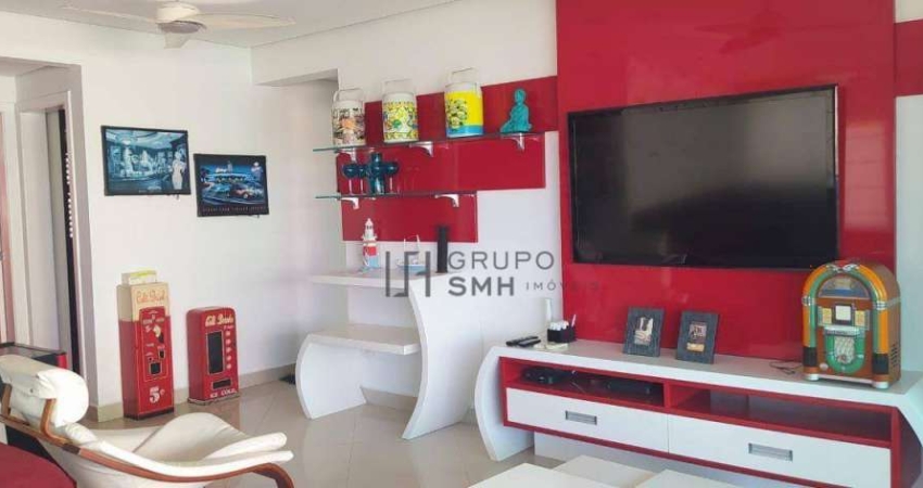 Apartamento com 3 dormitórios à venda, 117 m² por R$ 1.200.000,00 - Praia da Enseada – Brunella - Guarujá/SP
