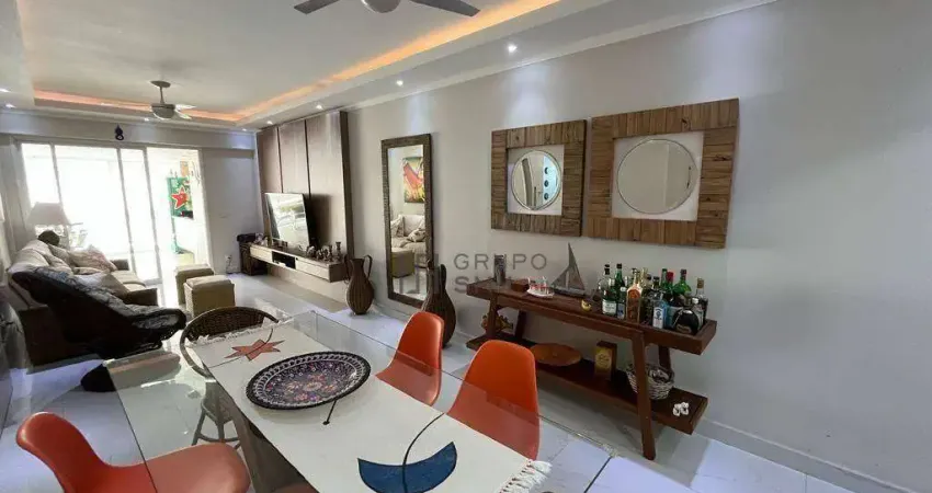 Apartamento com 3 dormitórios à venda, 117 m² por R$ 1.600.000,00 - Astúrias Frente Mar - Guarujá/SP