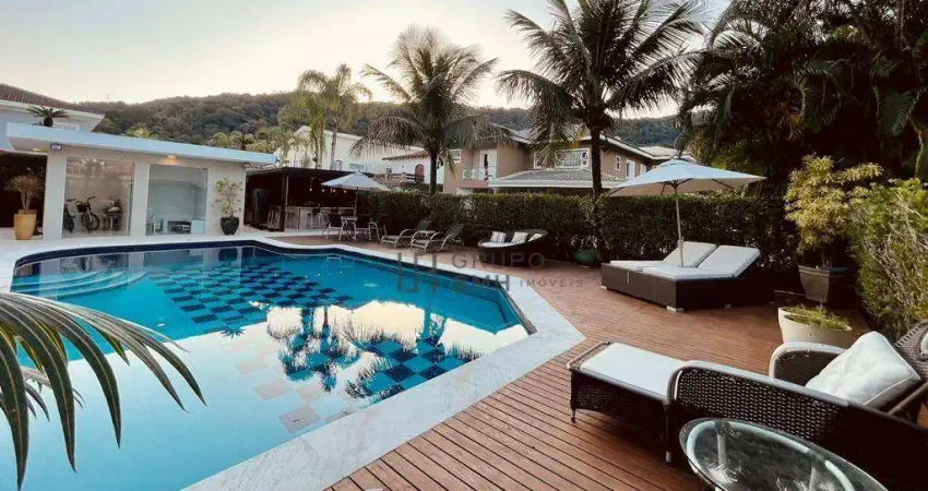Casa com 5 dormitórios à venda, 800 m² por R$ 4.200.000,00 - Balneário Cidade Atlântica - Guarujá/SP