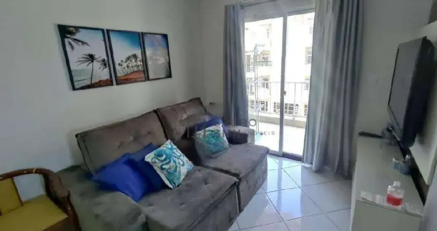 Apartamento com 2 dormitórios à venda, 75 m² por R$ 345.000,00 - Loteamento João Batista Julião - Guarujá/SP