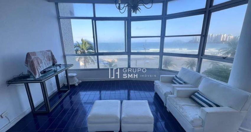 Apartamento com 4 dormitórios à venda, 170 m² por R$ 1.190.000,00 - Pitangueiras Frente Mar - Guarujá/SP