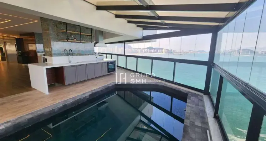 Apartamento com 4 suítes para alugar, 400 m² por R$ 25.000/mês - Astrias - Guarujá/SP