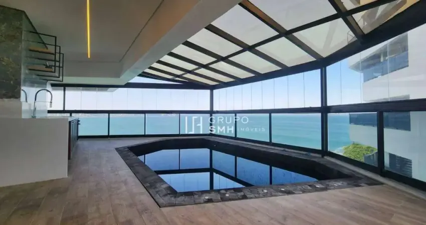 Apartamento com 4 suítes, 400 m² - venda por r$ 7.650.000 ou aluguel por r$ 25.000/mês - astúrias - guarujá/sp