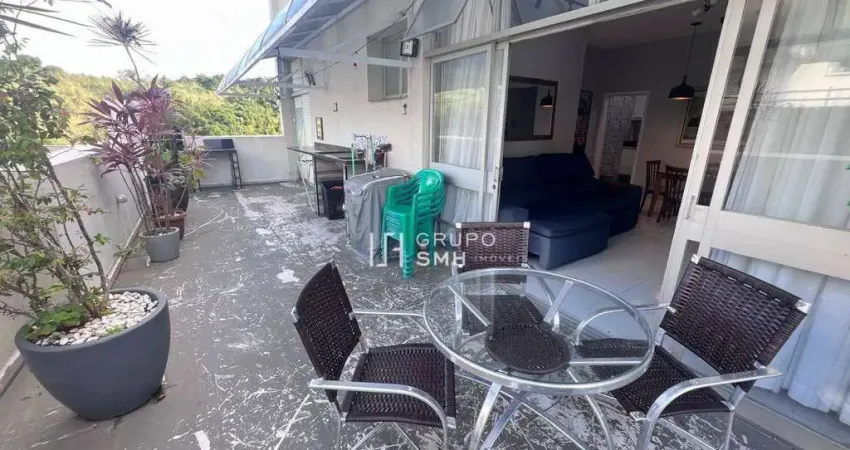 Apartamento com 3 dormitórios à venda, 110 m² por r$ 1.200.000,00 - astúrias frente mar - guarujá/sp