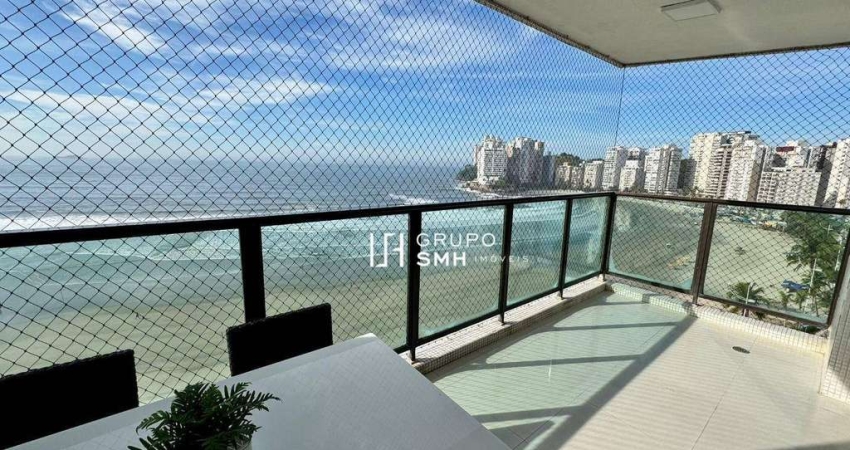 Apartamento com 4 dormitórios para alugar, 180 m² por R$ 9.000,00/mês - Astúrias - Guarujá/SP