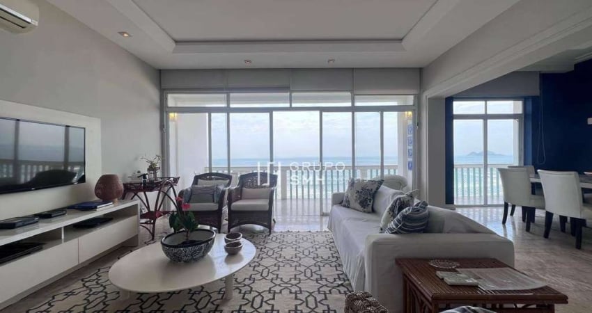 Apartamento com 2 Suítes, 250 m² - venda por R$ 1.480.000 ou aluguel por R$ 9.000/mês - Pitangueiras Frente Mar - Guarujá/SP