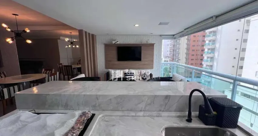 Apartamento com 3 dormitórios, 140 m² - venda por r$ 1.250.000,00 ou aluguel por r$ 8.500,00/mês - pitangueiras - guarujá/sp