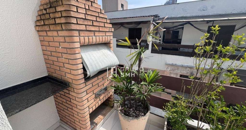 Cobertura com 3 dormitórios à venda, 106 m² por R$ 550.000,00 - Enseada - Guarujá/SP