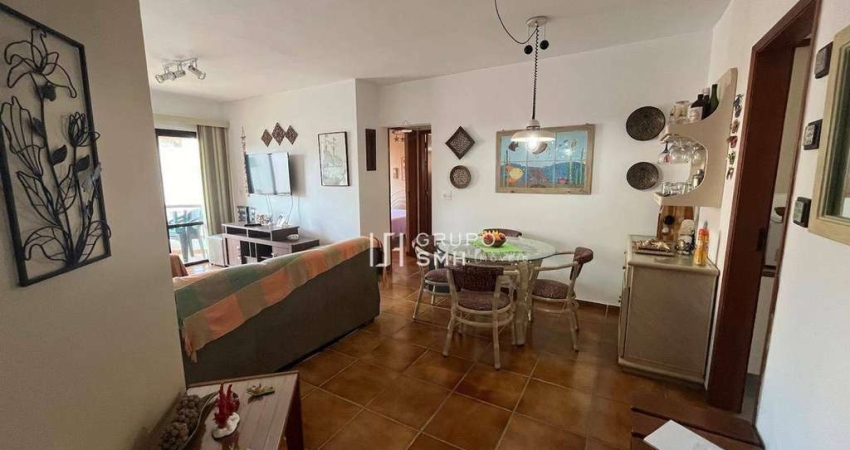 Apartamento com 2 dormitórios à venda, 80 m² por R$ 371.000,00 - Enseada - Guarujá/SP