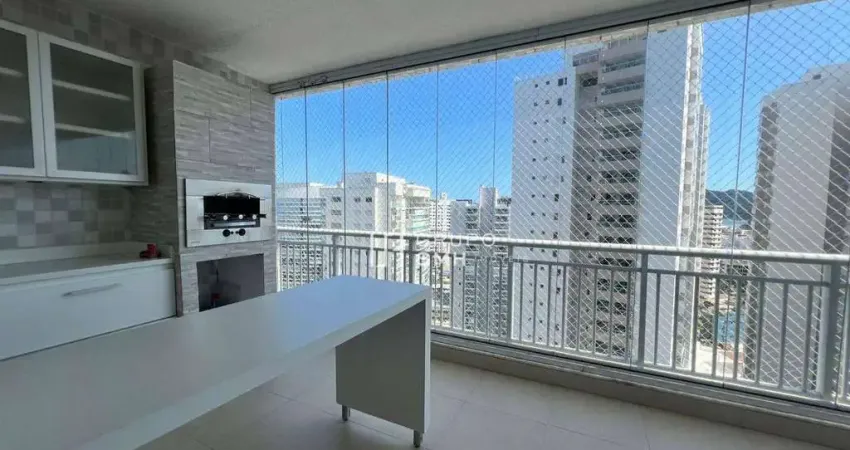 Apartamento com 3 dormitórios, 118 m² - venda por r$ 1.200.000,00 ou aluguel por r$ 8.000,00/mês - astúrias - guarujá/sp