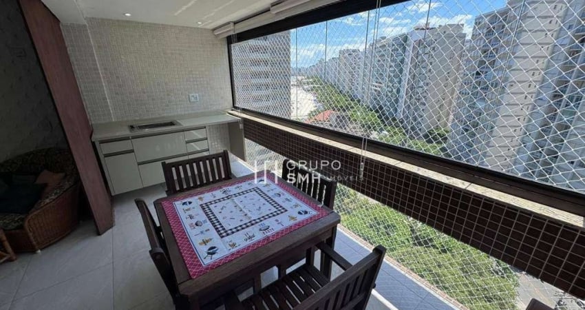 Apartamento com 3 dormitórios à venda, 115 m² por R$ 750.000 - Pitangueiras Frente Mar - Guarujá/SP