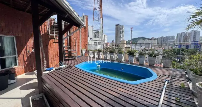 Cobertura com 3 dormitórios à venda, 193 m² por R$ 750.000,00 - Tombo - Guarujá/SP