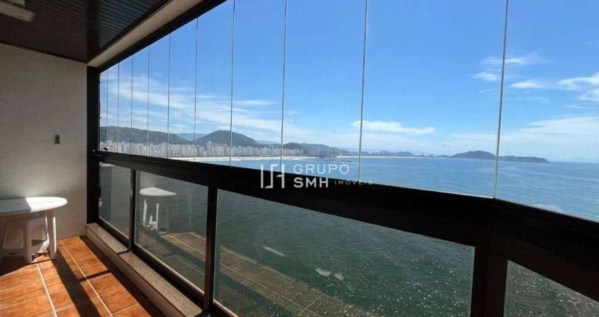 Apartamento com 3 dormitórios, 124 m² - venda por R$ 1.250000 ou aluguel por R$ 7.000/mês - Astúrias - Guarujá/SP