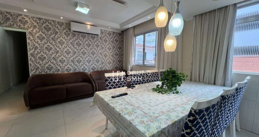 Apartamento com 2 dormitórios à venda, 65 m² por R$ 380.000,00 - Astúrias - Praia - Guarujá/SP