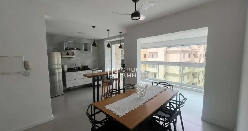 Apartamento com 2 dormitórios para alugar, 82 m² por R$ 6.000,00/mês - Astúrias - Guarujá/SP