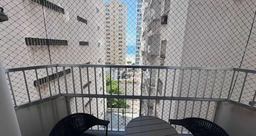 Apartamento com 2 dormitórios à venda, 77 m² por R$ 550.000 - Pitangueiras - Guarujá/SP