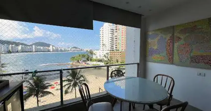 Apartamento com 3 dormitórios para alugar, 170 m² por R$ 7.500,00/mês - Astúrias Frente Mar - Guarujá/SP