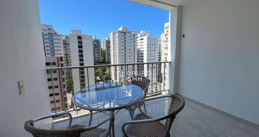 Apartamento com 3 dormitórios à venda, 104 m² por R$ 590.000,00 - Praia das Pitangueiras - Guarujá/SP