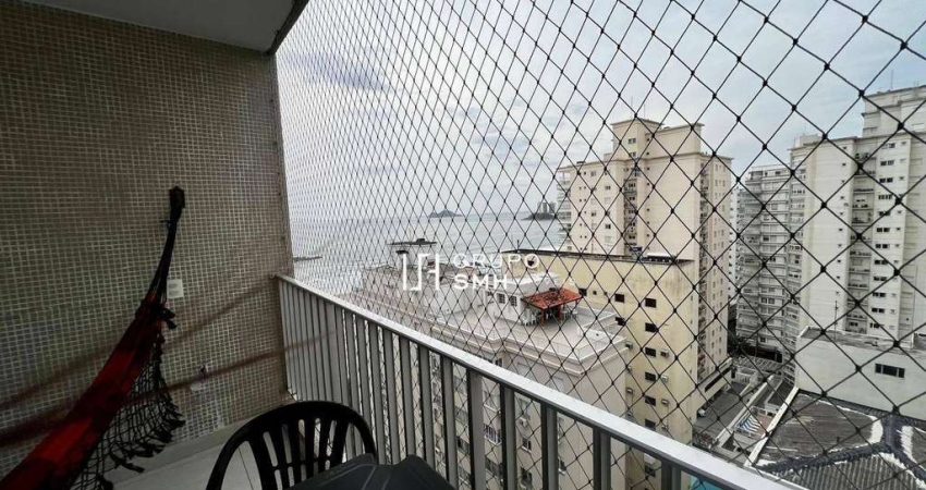 Apartamento com 2 dormitórios à venda, 97 m² por R$ 760.000,00 - Praia das Pitangueiras - Guarujá/SP