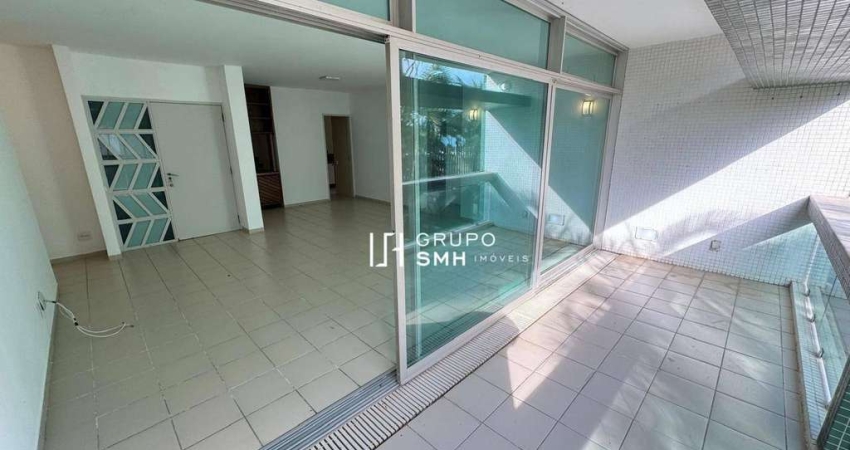 Apartamento com 3 dormitórios para alugar, 150 m² por R$ 6.000,00/mês - Enseada - Guarujá/SP