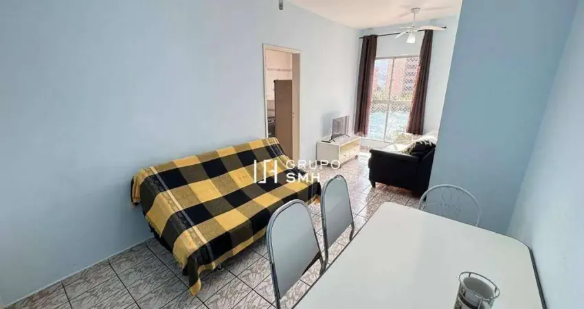 Apartamento com 1 dormitório, 48 m² - venda por R$ 250.000 ou aluguel por R$ 2.300/mês - Enseada - Guarujá/SP