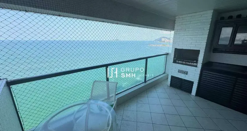 Apartamento com 3 dormitórios à venda, 185 m² por R$ 1.900.000 - Praia das Pitangueiras Frente Mar - Guarujá/SP