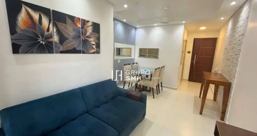 Apartamento com 2 dormitórios à venda, 60 m² por r$ 393.000,00 - enseada - guarujá/sp