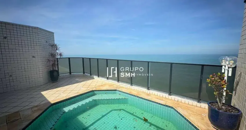 Cobertura com 4 dormitórios à venda, 260 m² por r$ 2.000.000 - enseada - guarujá/sp