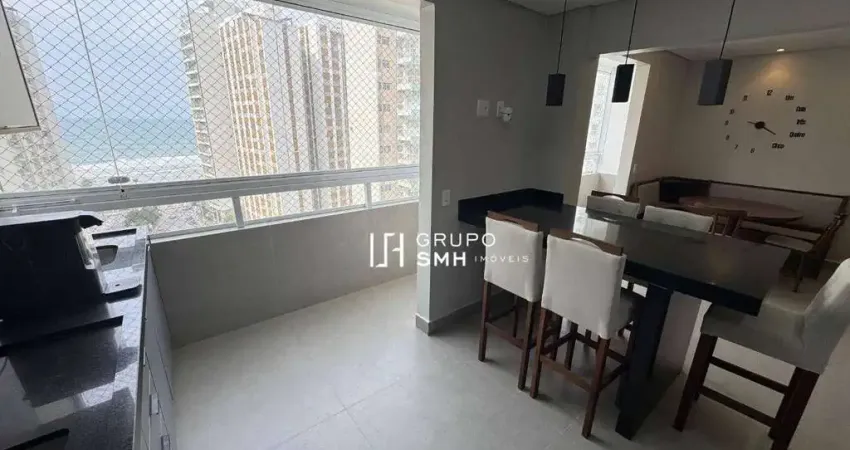 Apartamento com 3 dormitórios à venda, 102 m² por r$ 730.000,00 - barra funda - guarujá/sp