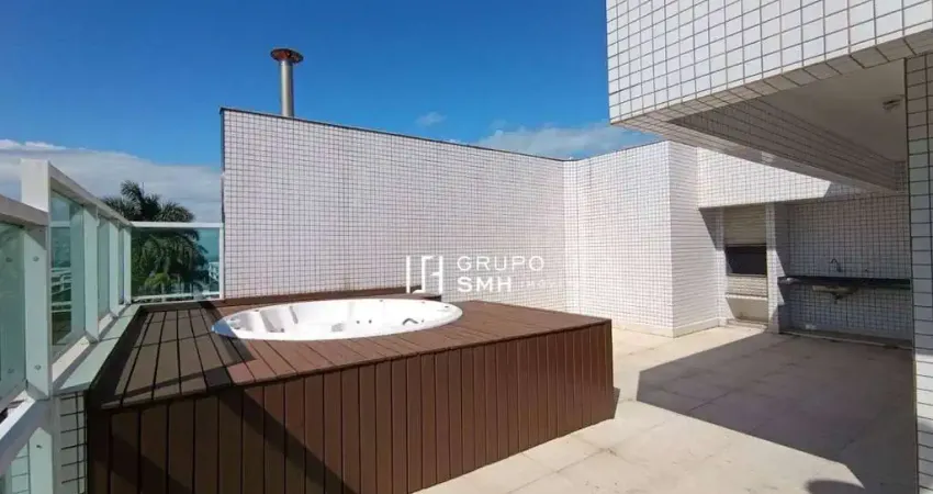 Cobertura com 3 dormitórios à venda, 167 m² por r$ 1.500.000,00 - tombo - guarujá/sp