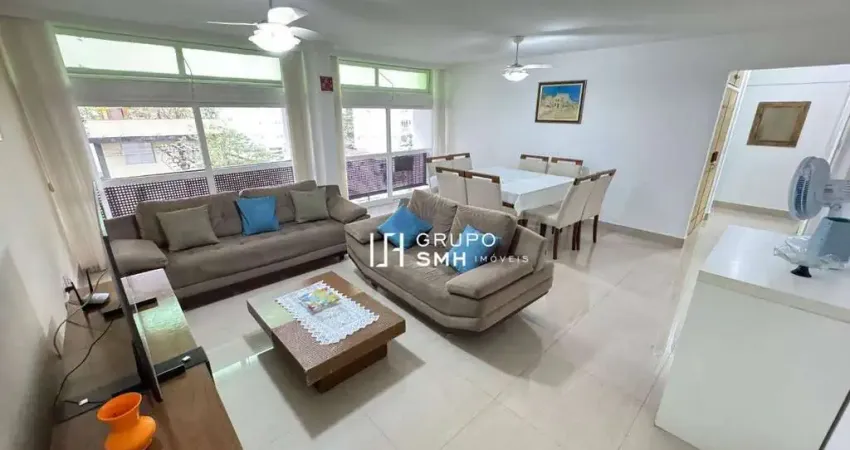 Apartamento com 3 dormitórios, 160 m² - venda por r$ 590.000 ou aluguel por r$ 5.800/mês - centro - guarujá/sp