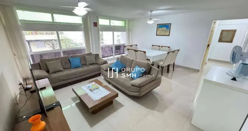 Apartamento com 3 dormitórios, 160 m² - venda por r$ 590.000 ou aluguel por r$ 5.800/mês - centro - guarujá/sp