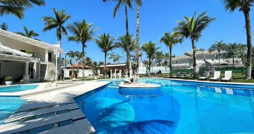 Casa com 9 dormitórios à venda, 774 m² por r$ 13.900.000 - jardim acapulco - guarujá/sp