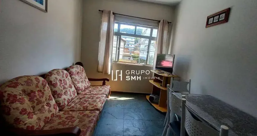 Apartamento com 1 dormitório à venda, 45 m² por r$ 230.000,00 - enseada - guarujá/sp