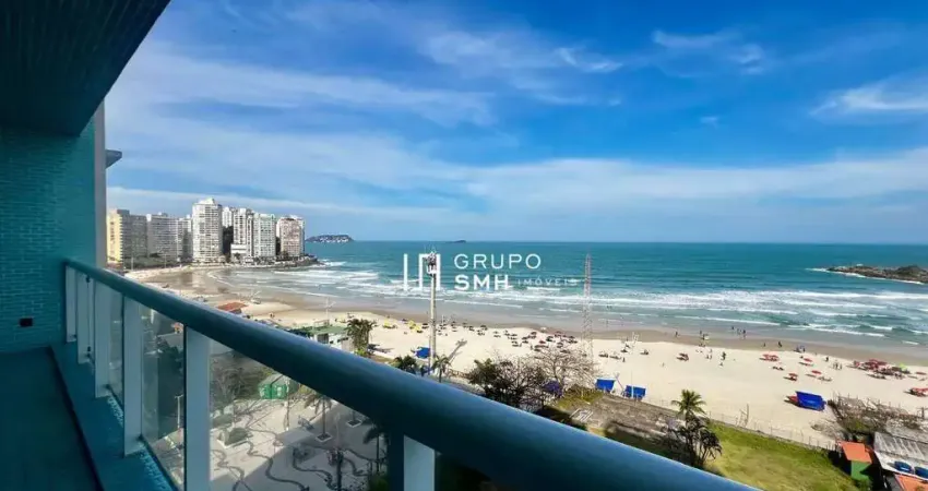 Apartamento com 3 dormitórios, 211 m² - venda por r$ 1.650.000 ou aluguel por r$ 9.500/mês - pitangueiras frente mar - guarujá/sp