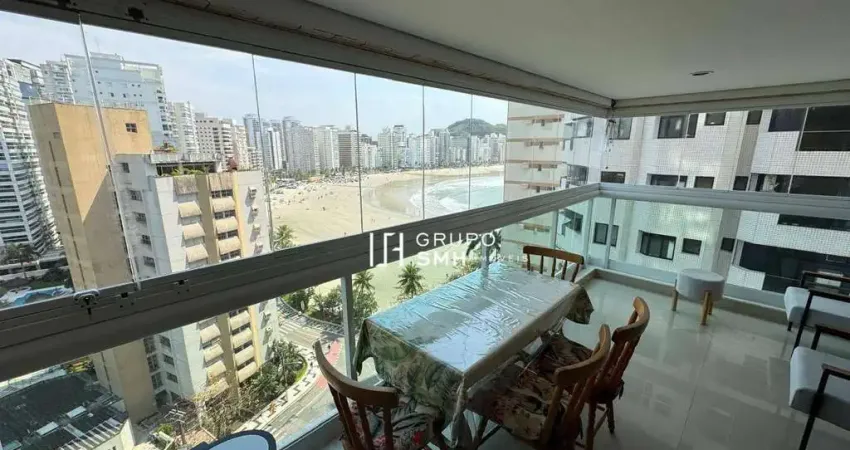 Apartamento com 3 dormitórios à venda, 117 m² por r$ 1.400.000 - astúrias - guarujá/sp