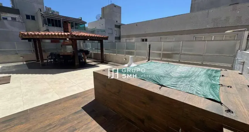 Cobertura com 2 dormitórios à venda, 204 m² por r$ 600.000,00 - enseada - guarujá/sp