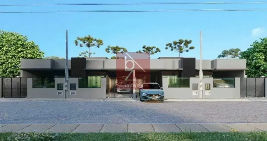 BAL. PIÇARRAS/SC - Casa Geminada 2 dorm.  84,46M² priva.R$485.000,00