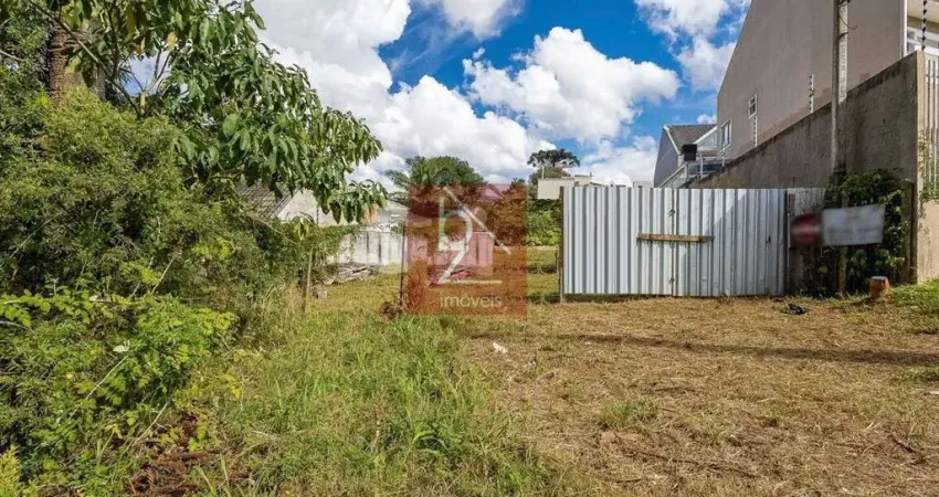 Terreno no abranches com 734m² área privativa r$650.000,00