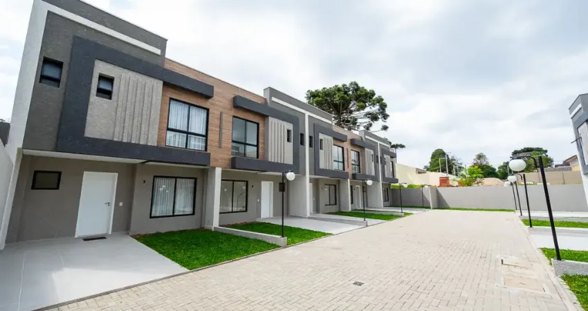 Casa em condomínio fechado com 3 quartos à venda na Rua Osmário Machado, 345, Xaxim, Curitiba