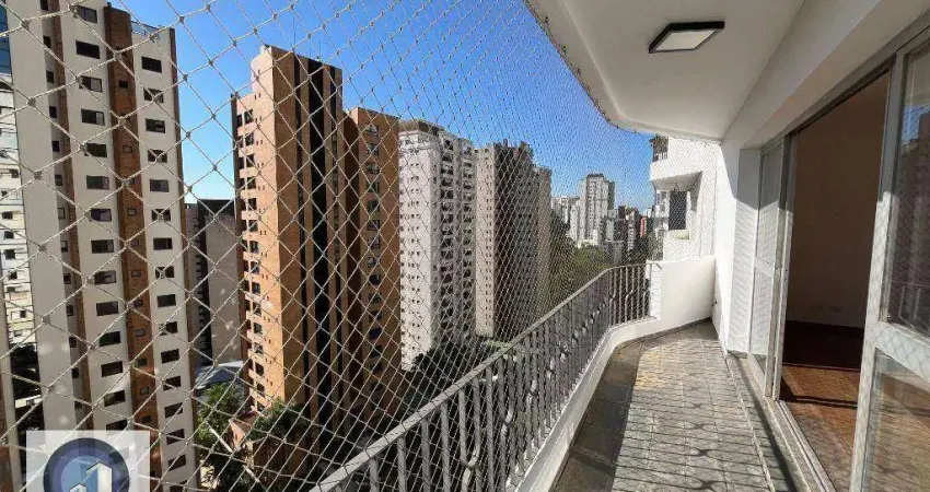 Apartamento com 4 dormitórios para alugar, 130 m² por R$ 5.544/mês - Vila Suzana - São Paulo/SP