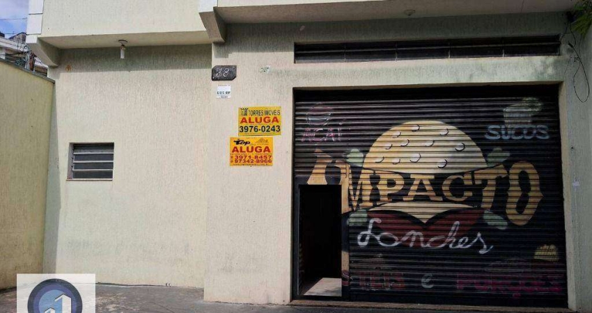 Salão para alugar, 130 m² por R$ 1.900,00/mês - Vila Mirante - São Paulo/SP