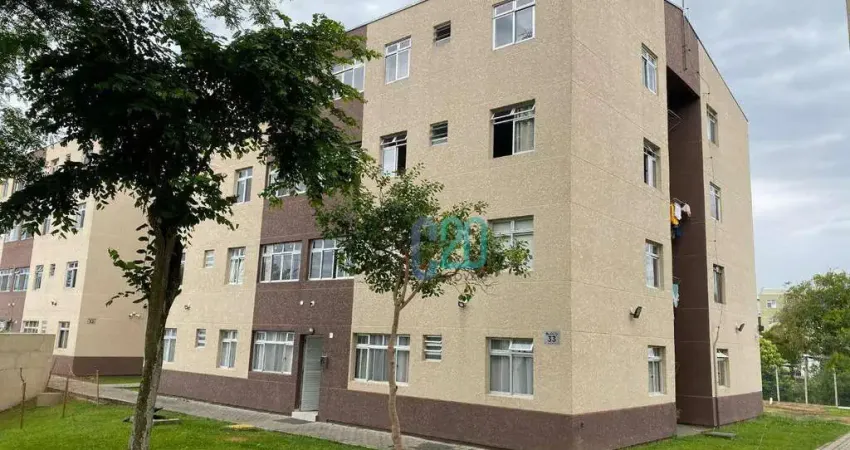 Apartamento térreo com 2 dormitórios à venda por r$ 220.000 - fazendinha - curitiba/pr