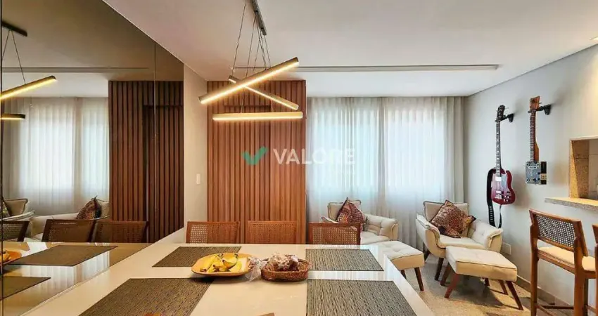 Apartamento com 2 quartos à venda na Rua Tomé de Souza, Funcionários, Belo Horizonte