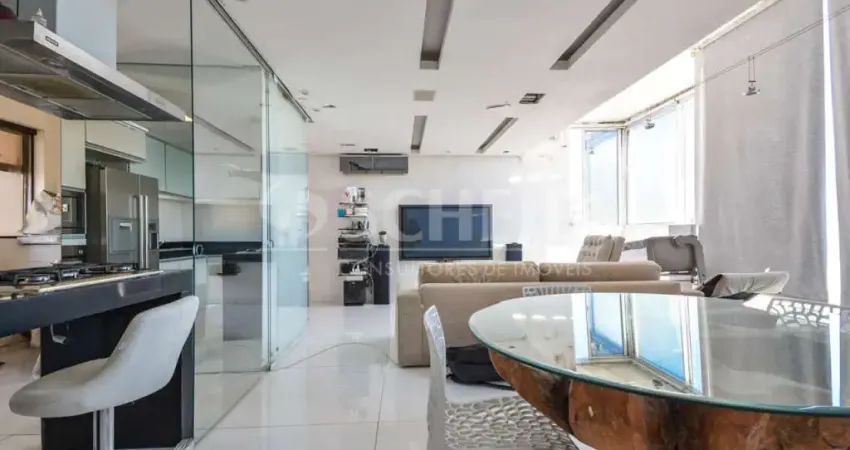 Cobertura em Moema a venda 73m², 1 dormitório sendo 1 suíte, 2vagas.