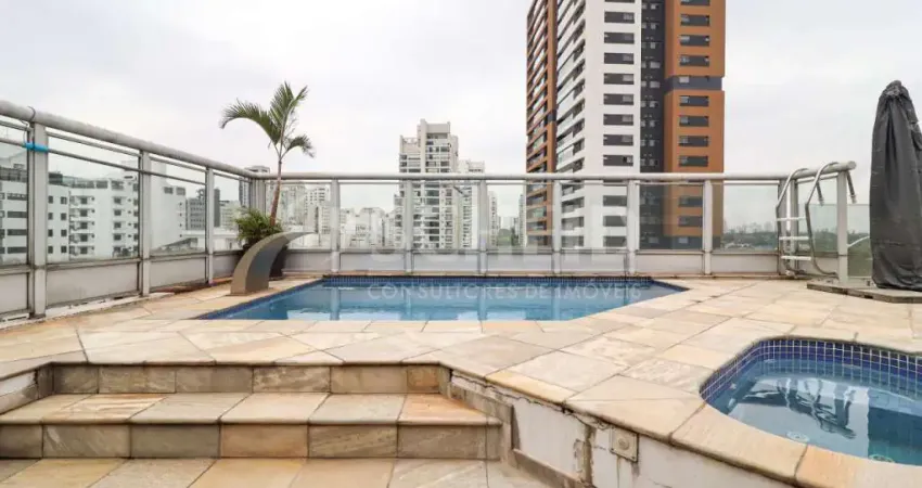 Cobertura campo belo com 5 quartos e  5 suítes  6 vagas de garagem!