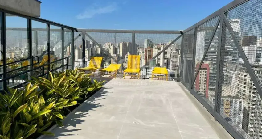 Apartamento na consolação 1 quarto 1 vaga para auto piscina bicicletário academia churrasqueira