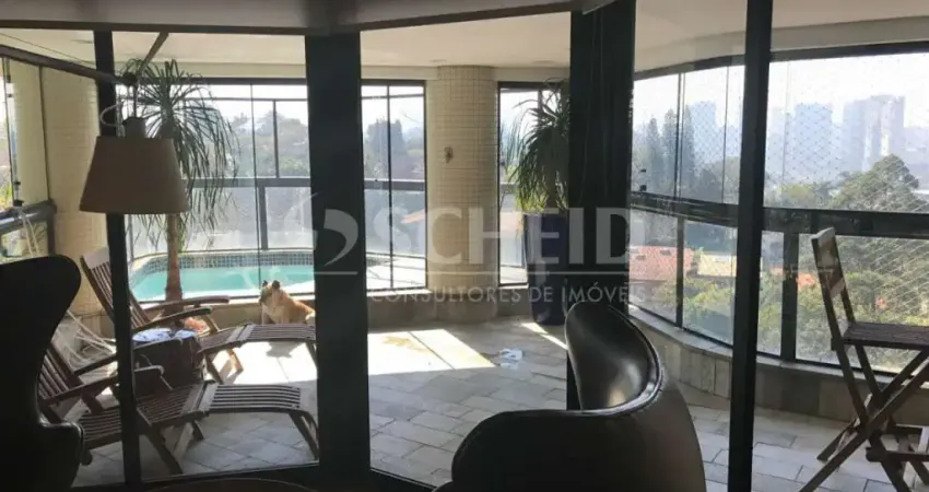 Maravilhoso penthouse com piscina e enorme terraço gourmet, panamby!