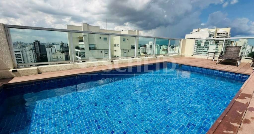 Campo Belo Cobertura Duplex, piscina , churrasqueira,  com Vista Espetacular