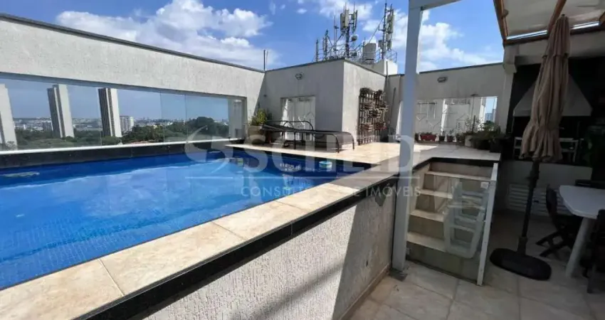 Vendo cobertura com piscina 182m² no jd. marajoara 3 quartos, 3 vagas!